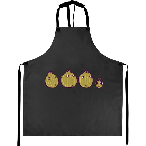 I Draw The Shallots Sarah And Duck Children's Cartoon Sticker Aprons
