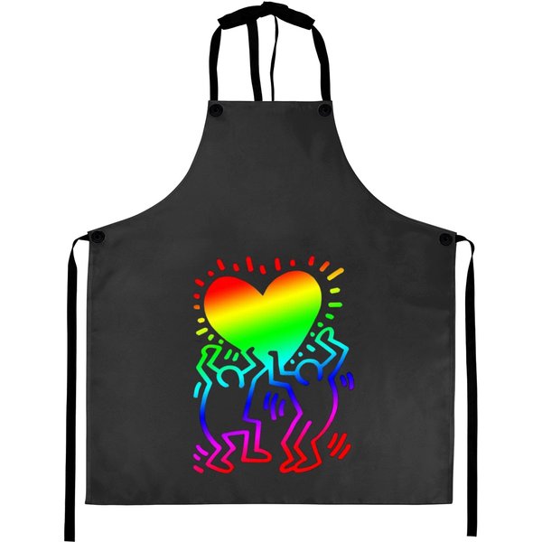 Colorful Keith Haring Aprons-image