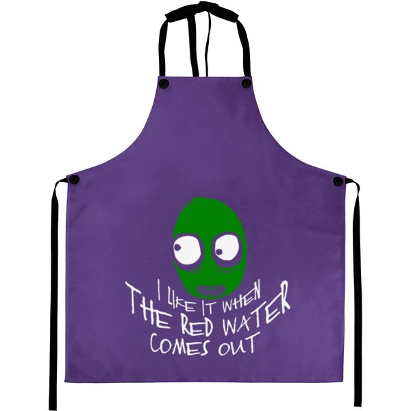 Salad Fingers Red Water Aprons-image