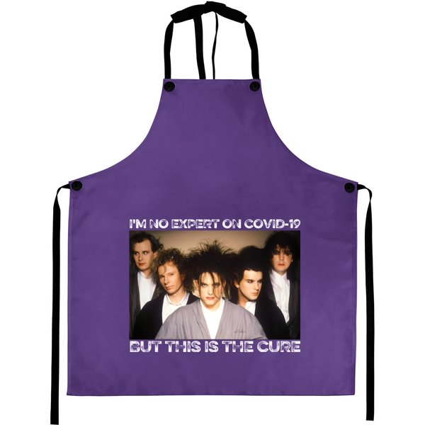 Original - I'm No Expert On Covid-19 But This Is The Cure Funny Cool Covid Meme - I'm No Expert On Covid-19 Essential Aprons-image