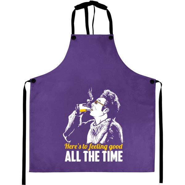 Cosmo Kramer Here’S To Feeling Good All The Time | Active Aprons-image
