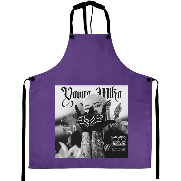 Young Miko - Baby Miko Trap Kitty Vintage Style Aprons-image