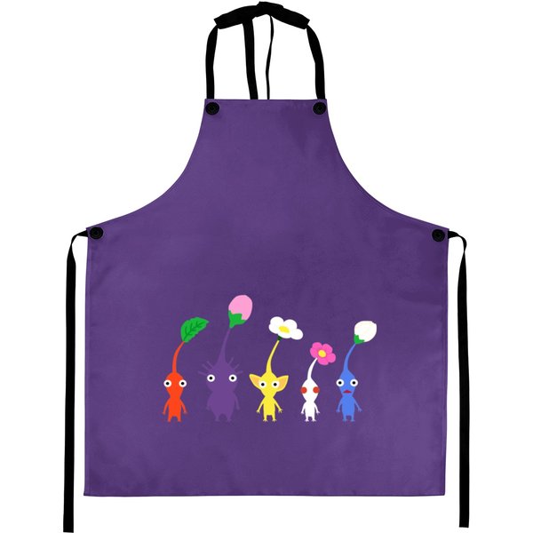 Cute Pikmin Pattern | Essential Aprons-image