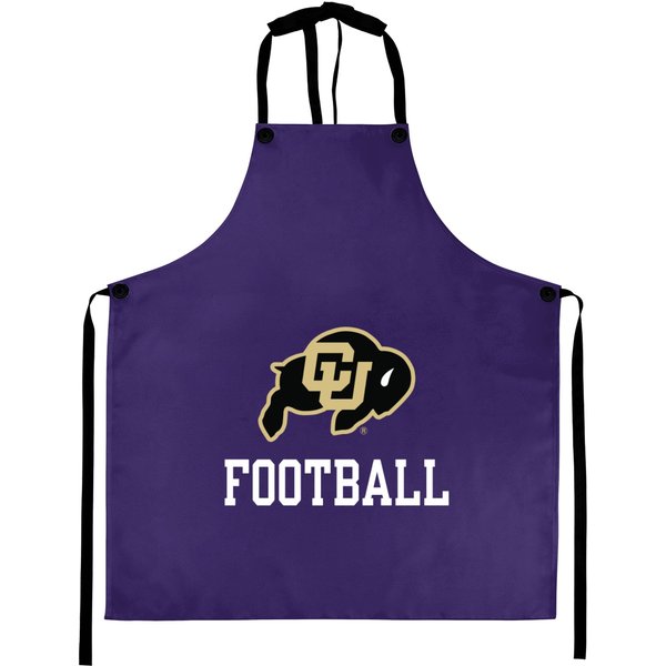 Colorado Buffaloes Football Icon Logo Officially Licensed Vneck T Aprons-image