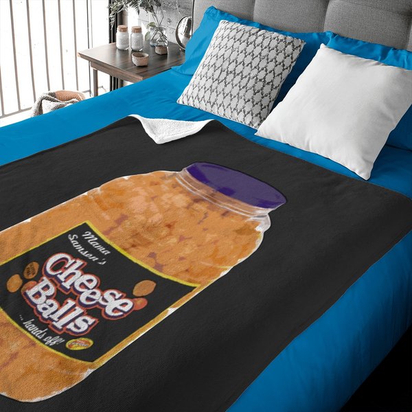 Cheese Balls Fan Art Parody Baby Blankets Baby Blankets-image