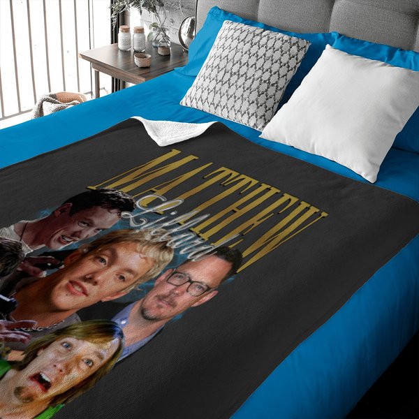 Matthew Lillard Vintage Washed Baby Blankets,Actor Homage Graphic Unisex-image