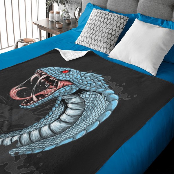 King Cobra Baby Blankets-image