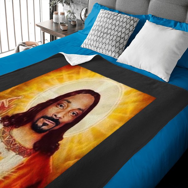 Snoop Dogg Jesus Essential Baby Blankets-image