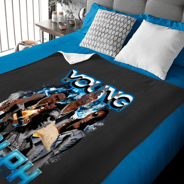 Young Dolph Paper Route Empire Pre Memphis Baby Blankets-image