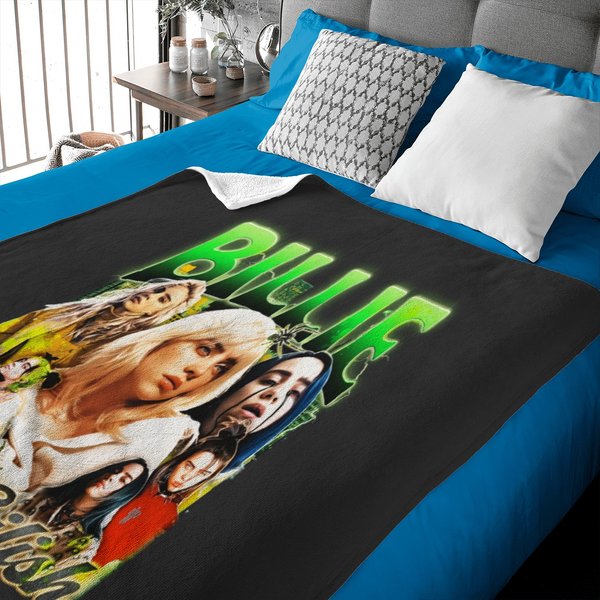 Limited Billie Eilish Unisex Baby Blankets-image