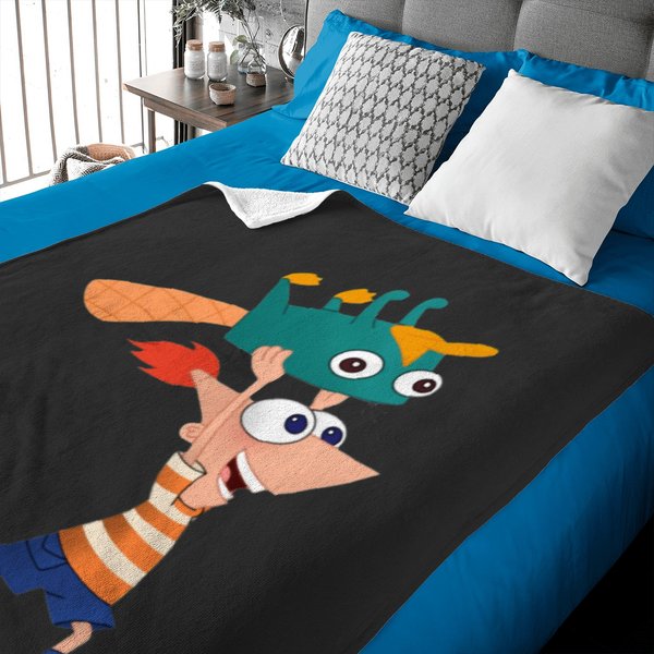Phineas And Perry Baby Blankets-image
