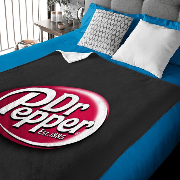 Dr Pepper Logo Baby Blankets-image