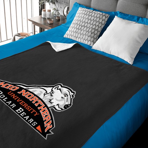 Ohio Northern University Polar Bears Baby Blankets-image