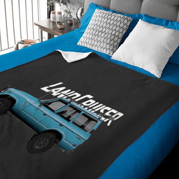 Land Cruiser Fj60 Baby Blankets