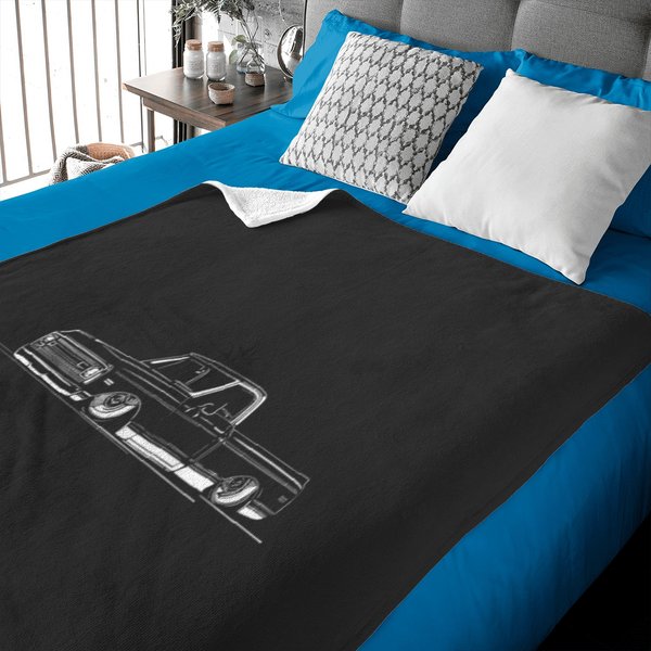 C10 Hot Rod Style Baby Blankets-image