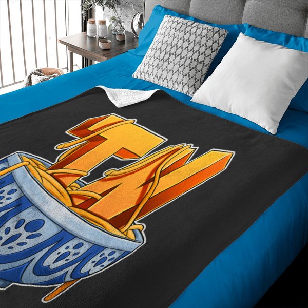 Thinknoodles Funny Gamer Baby Blankets-image