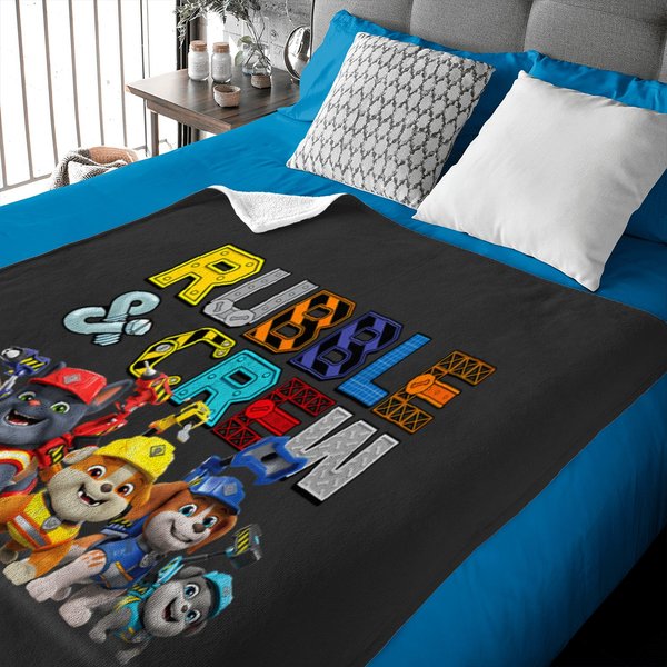 Rubble Crew Big Crew Baby Blankets-image