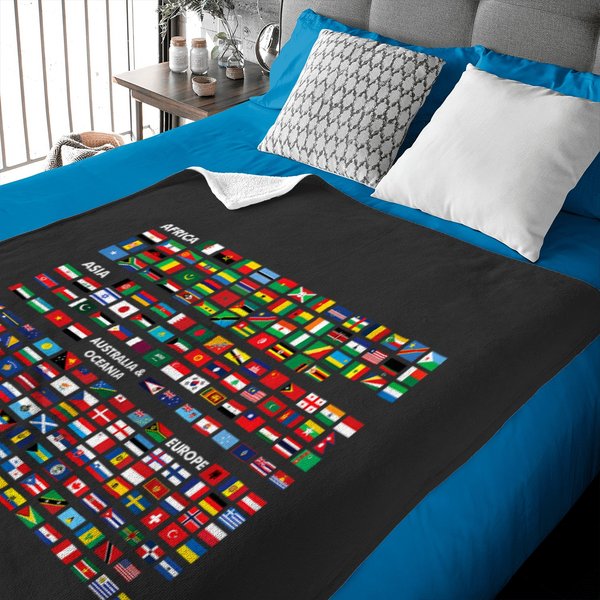 World Flags The Countries Of The World International Baby Blankets-image