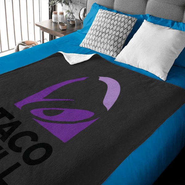 Taco Bel Restaurant Merchandise Baby Blankets-image