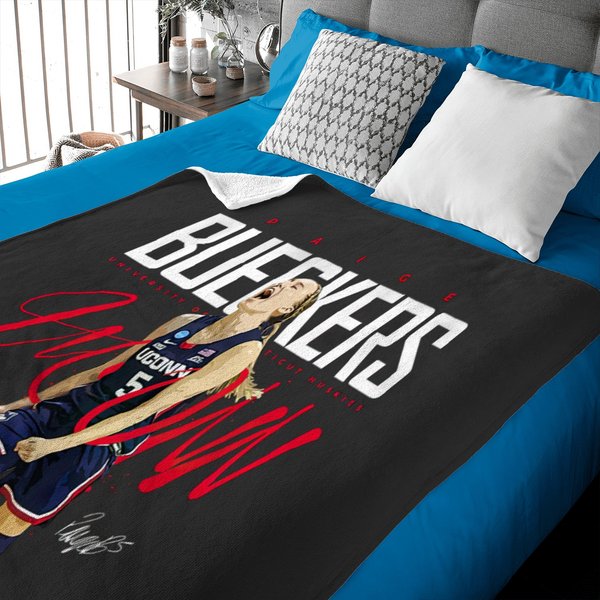 Paige Bueckers - Paige Bueckers College Basketball - T-Shirt Baby Blankets-image