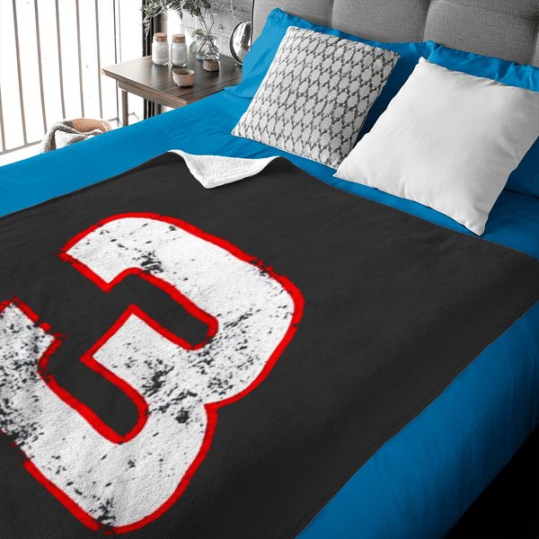 Dale Earnhardt 3 Distressed Baby Blankets-image