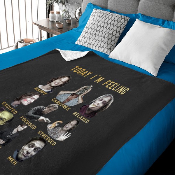Spencer Reid - Matthew Gray Gubler - Funny Feelings - Gold Classic T-Shirt Baby Blankets-image