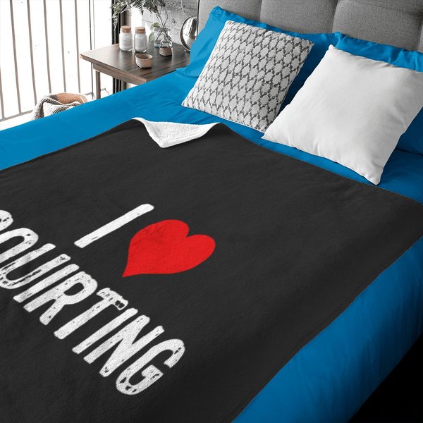 I Love Squirting Baby Blankets-image