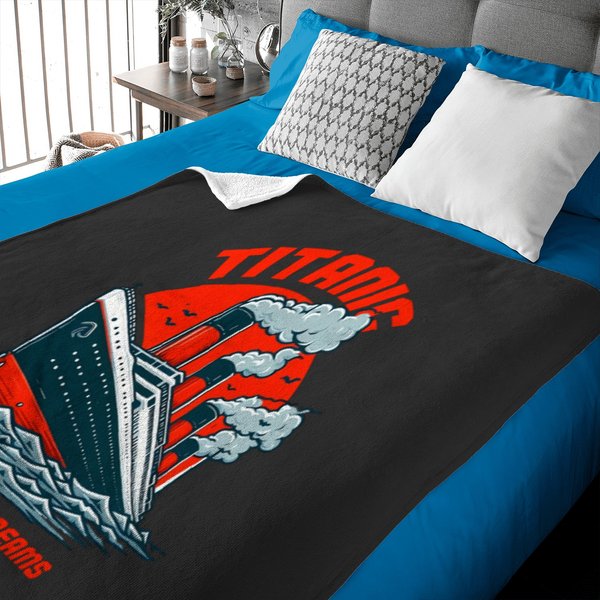 Titanicfunny Titanic Movie Scene Titanic Baby Blankets-image