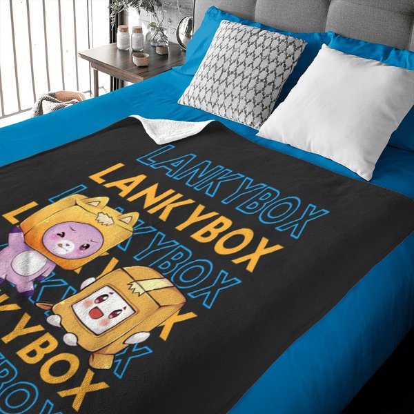 Lankybox Foxy Cute Baby Blankets-image