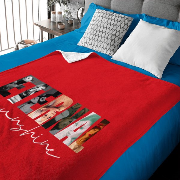 Ariana Eternal Sunshine Discography Collage Baby Blankets-image