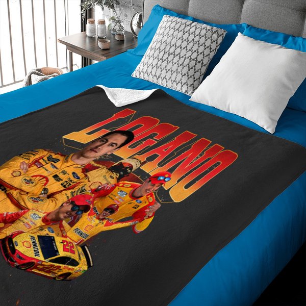 Joey Logano Baby Blankets For Fans-image