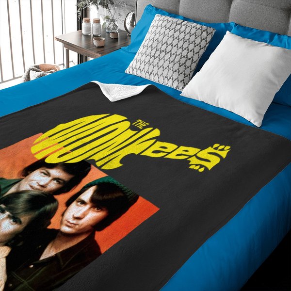 The Monkees 56Th Anniversary Signatures Baby Blankets-image