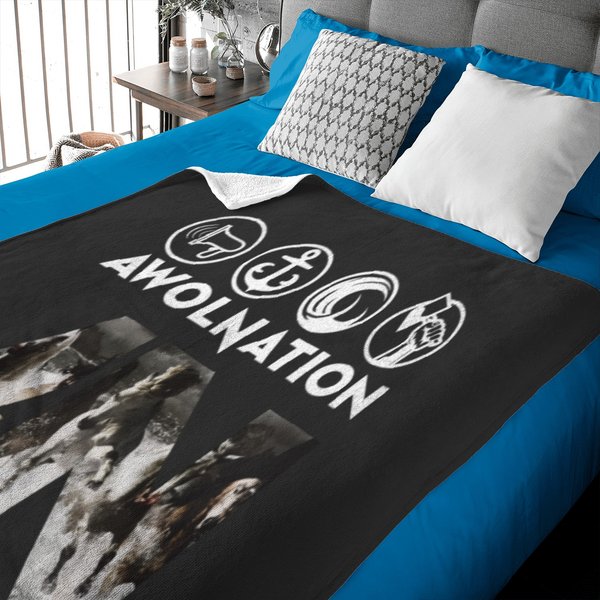 Awolnation Run Baby Blankets-image