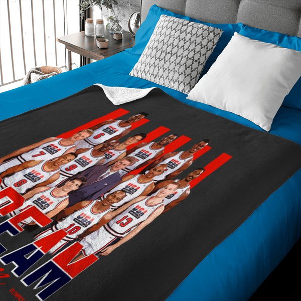 Vintage 1992 Dream Team Baby Blankets-image