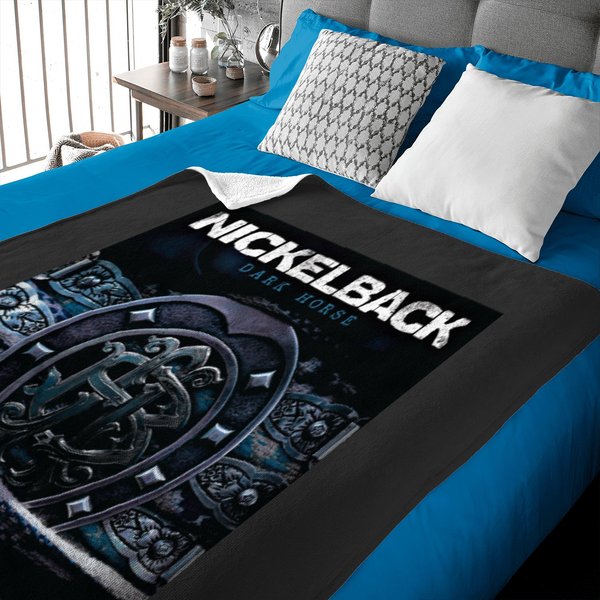 Nickelback Music Baby Blankets, Vintage Get Rollin' Tour 2023 Tickets Album Baby Blankets-image