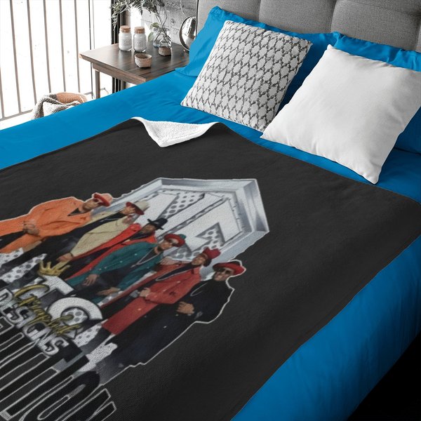 New Edition Baby Blankets, New Edition Legacy Tour Baby Blankets-image