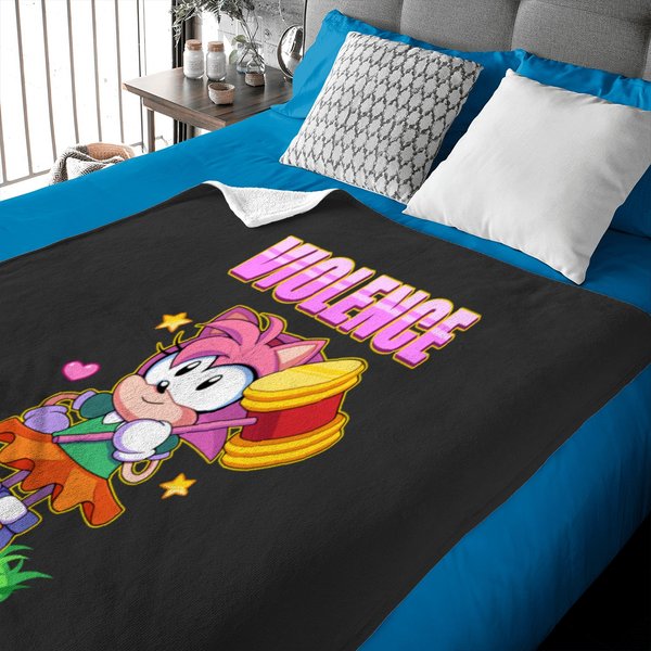 Amy Rose Violence Baby Blankets-image