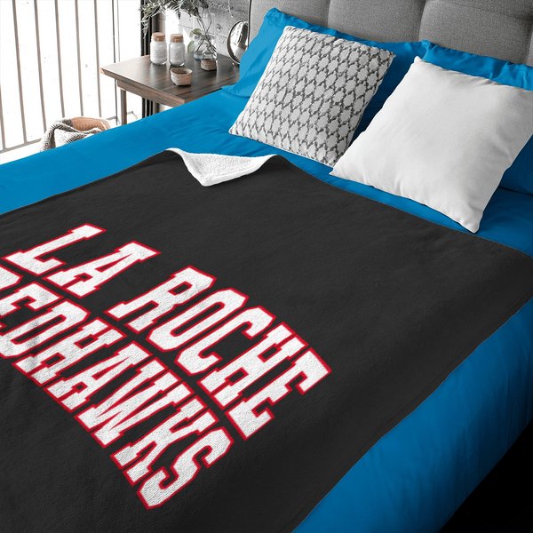 La Roche University Redhawks 04 Sweat Baby Blankets-image