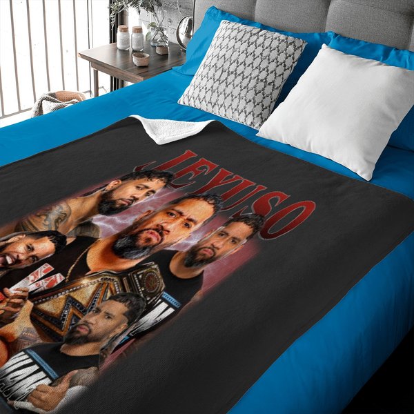 Limited Jey Uso Vintage Baby Blankets, Baby Blankets, Gift For Woman-image