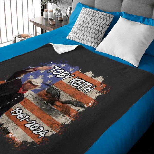 In Memory Of Toby Keith 2024 Baby Blankets-image