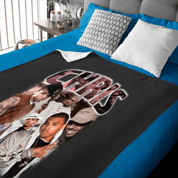 Vintage Chris Brown Baby Blankets-image