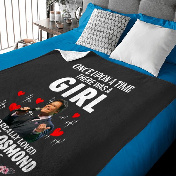 Once Upon Aimehere Was A Girl Who Really Loved Donny Osmond 1 Baby Blankets-image