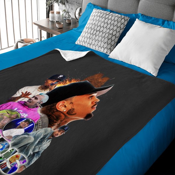 Chris Brown Exclusive Baby Blankets-image