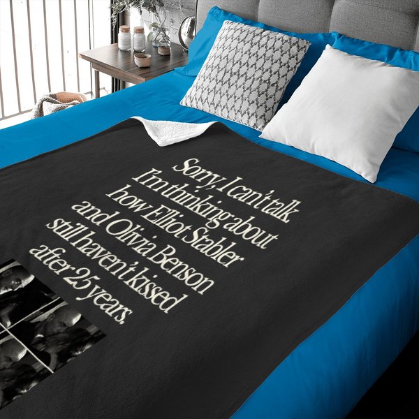 Elliot Stabler And Olivia Benson Baby Blankets, Law And Order Baby Blankets-image