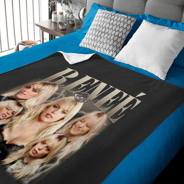 Renee Rapp Music Merch Baby Blankets, Snow Angel Renee Album Baby Blankets, Renee Rapp Tour 2024 Gift-image