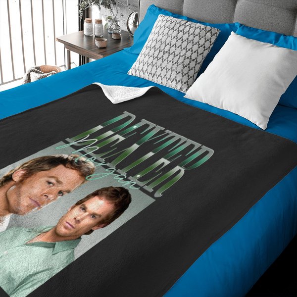 Dexter Morgan Baby Blankets, Dexter Morgan Vintage Inspired 90' Baby Blankets-image