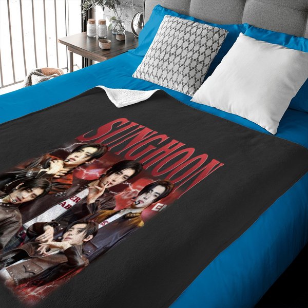 Sunghoon Enhypen Kpop Baby Blankets, Sunghoon Enhypen Kpop-image