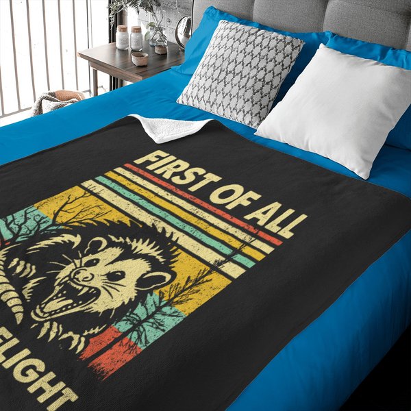 First Of All Im A Delight Baby Blankets-image