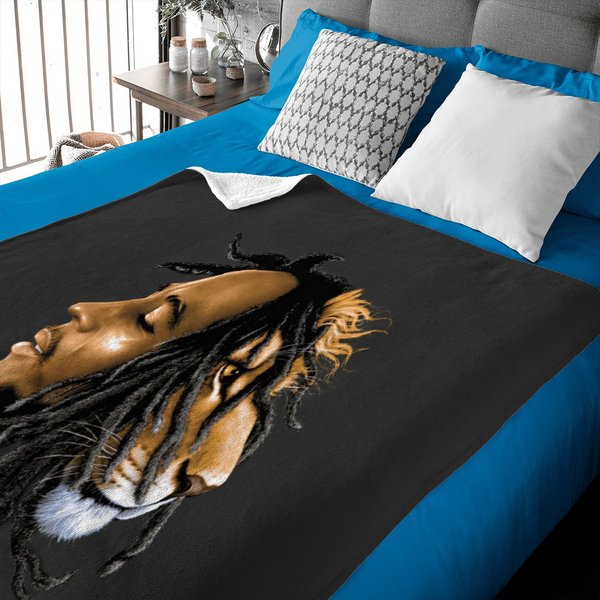 Bob Marley The Lion Baby Blankets-image