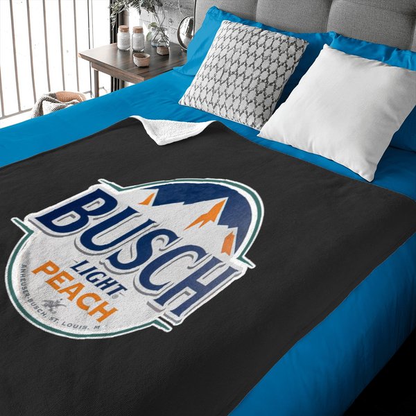Busch Peach Flavor Light Baby Blankets-image